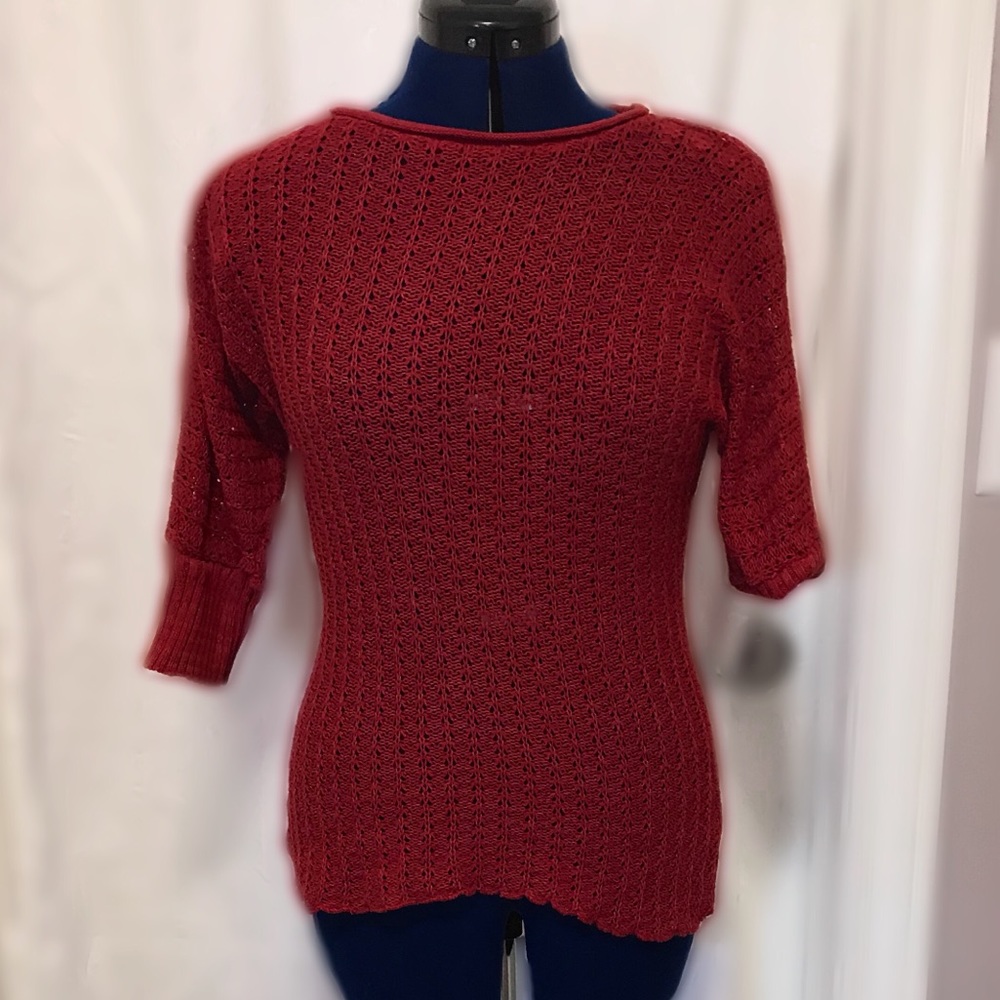 Maurice’s Red Short-Sleeved Sweater